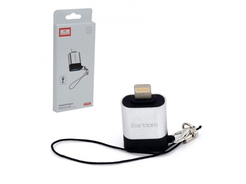 مبدل اوتیجی آیفون یواسبی به لایتنینگ ارلدام EARLDOM OTG Lightning to USB 2.0 ET-OT65