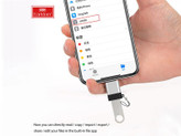 مبدل اوتیجی آیفون یواسبی به لایتنینگ ارلدام EARLDOM OTG Lightning to USB 2.0 ET-OT65